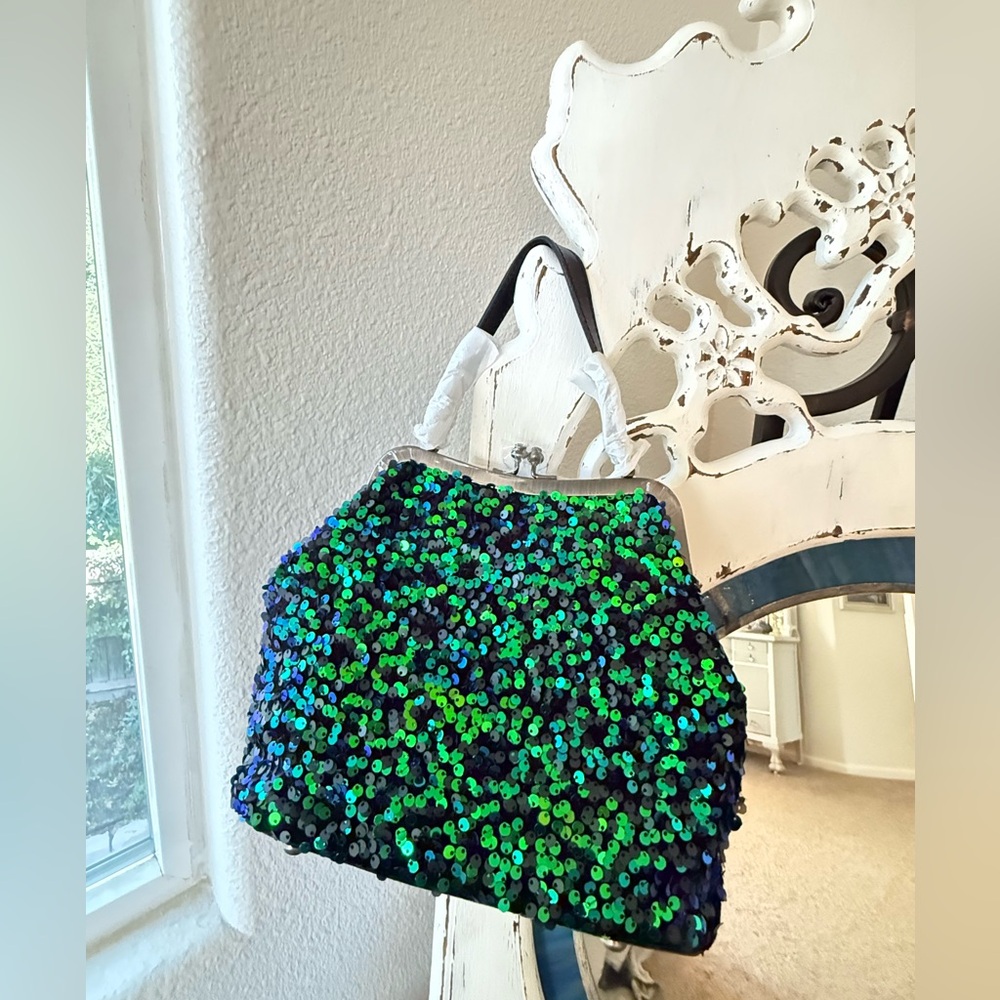 Patricia Nash Sequin Hand Bag NWT
